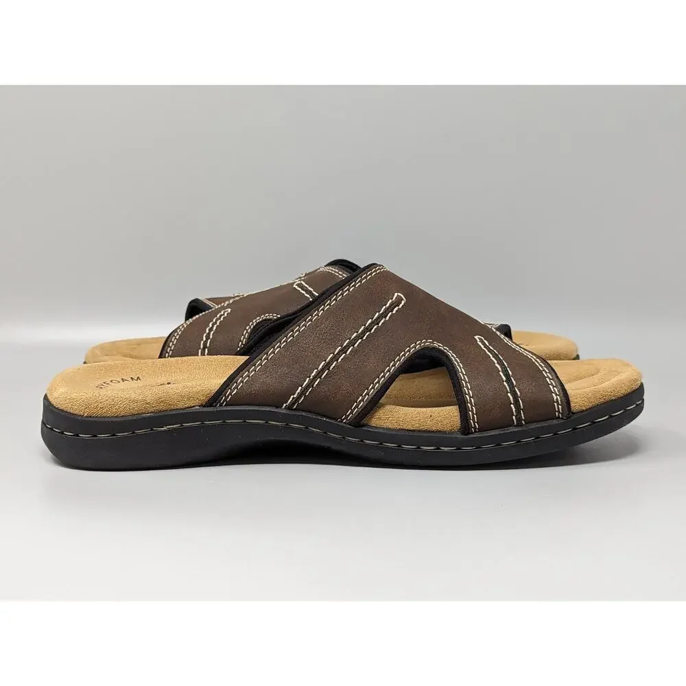 Dockers Sunland Casual Memory Foam Comfort Outdoor Slip-on Slide Sandals Size 11